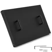28" Steel Griddle Hard Cover Lid w/Rear Grease Collection For Blackstone Griddle
