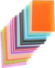 minkissy 132 Sheets of DIY Wrapping Papers Bouquet Lined Paper Packaging Materials