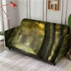 Happy Settlement Stretch Sofa Cover Lounge Couch Slipcover Recliner Protector