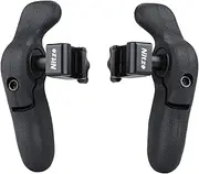Nitze Side Handle Kit with NATO Clamp, 360° Adjustable NATO Side Handles for Smartphone/iPad/Monitor/Camera Cages - PA32C
