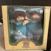 Vintage Cabbage Patch Kids LMT. Edition JUMEAUX FRENCH CANADIAN Twins In Box