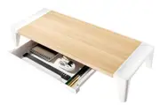 Mbeat activiva Ergolife Monitor Stand Riser with Storage Drawer