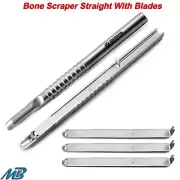 Dental Implant Harvesting Bone Scraper Straight Grafting Instruments With Blade