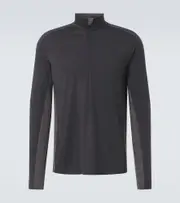 [Sease] Sease Runner virgin wool half-zip sweater AU 87 grey