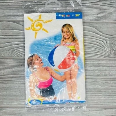 Nwt 20” intex wet set beach ball toy inflatable