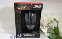 在飛比找Yahoo!奇摩拍賣優惠-華碩ASUS Cerberus Mouse 對稱設計光學電競