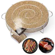 Cold Smoke Generator for Smoker Smoking Meat Fish with Brush Cleaning Barbecue Grill