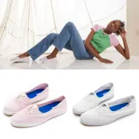 在飛比找momo購物網優惠-【Keds】SEASIDE 海洋風帆布娃娃鞋-兩款選(MOM