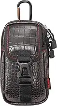 Tajima SFPCG-CB2 Removable Parts Case, Croco, 2 Tiers for Chests, High Strength and Flexible, Durable Synthetic Leather, Easy to Put on and Take Off, Attaches to Belts, Easy to Reassemble Waist Tools,