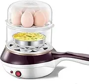 Electric Capacity Cooker, Maker, Scrambled, Soft, Medium, Hard Boiled with Auto Shut-Off and Buzzer
