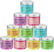 Dimsile 10 Pack Odor Eliminating Beads, Pet Scents Deodorizing Gel Beads Air Fresheners Care for Home 4 oz Eliminates Odors in Bathrooms Cars Boats (Lemon, Sea, Rose, Jasmine, Lavender)
