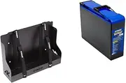 Kings 12V 100Ah Deep Cycle Slimline Lithium Battery + Battery Tray Slim