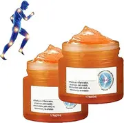 Attdx Emu Oil Turmeric Joint Therapy Gel,Attdx Emu Oil Turmeric Bone Sooth Gel,Professional Joint Purple,Effective Soothesfor Back, Neck, Hands, Kneel,J-Oint Pain Relief (2PCS)