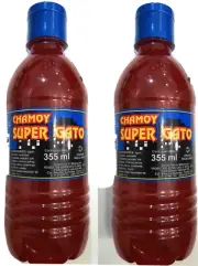 Chamoy 2-Pack Salsa Sauce Super Gato Spicy Mexico 355ml 12oz each Bottle