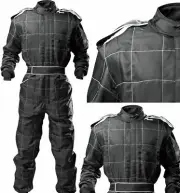 Red Camel SFI 3.2A/5 SFI Approved Double Layer Race Suit Black One Year Warranty