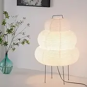 Decorative Desk lamp Decorative Floor lamp Bedroom Japanese Bedside Living Room Dining Room Study attic White Rice Paper lamp