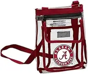 NCAA Alabama Crimson Tide Gameday Clear Crossbody, One Size, Team Color