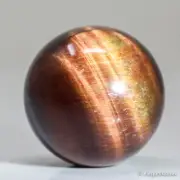 39g30mm Red Tiger Eye Sphere Crystal Ball Natural Quartz Healing Gemstone Chakra