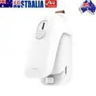2 In 1 Mini Sealer Cutter Handheld Heat Vacuum Sealer for Plastic Bags (White)