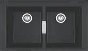 Franke Sirius 2.0 Double Bowl Black Sink