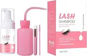 JAYIOLA Eyelash Shampoo False Eyelash Grease Dust Cleaner for Home Use Salon Women