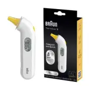 Braun Thermoscan - 3 Ear Thermometer, compact and quick