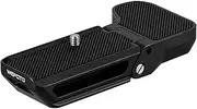 WEFOTO Camera Hand Grip, Quick Release Plate, Aluminum Construction, Compatible with A7CII, Black