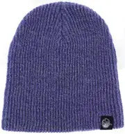 Neff Youth Daily Heather Beanie, Purple/Dark Grey