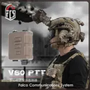 Tactical Military FCS PTT V60 Multifunctional Push To Talk For PRC 152 Radio