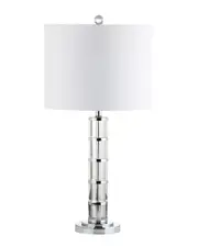 JONATHAN Y Hailey 26in Crystal LED Table Lamp