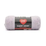 3 Pack Red Heart Super Saver Brushed Yarn-Lilac Dew E309-5054