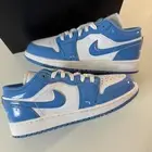 Nike Air Jordan 1 Low Legend Blue Men's Size 4 Sneaker NEW
