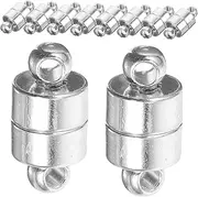 ULDIGI 10 Pack Magnetic Jewelry Connectors Secure Fasteners for DIY Necklaces Bracelets Anklets