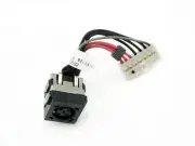 AC DC POWER JACK SOCKET HARNESS CABLE FOR DELL Alienware 14 ALW14-1869SLV 5D8TK