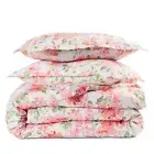 Sky Blushing Hydrangea Duvet Cover Set, King King