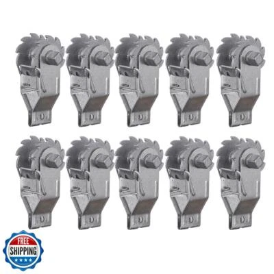 Zoiut Electric Fence Wire Strainer, 10PCS Heavy Duty Inline Wire Tensioner, W