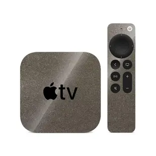 PimpSkins Apple TV 全系列 亮面金屬碳褐 專用貼膜貼紙 TV3、TV4K、TV4K2