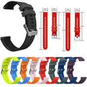 Silicone Watch Band Strap For Garmin Vivoactive 3 Vivomove HR/Forerunner 245 645