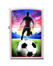 Authentic Mazzi Soccer Futbol ZIPPO LIGHTER