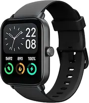 Laser V-Fitness Momentum 3 Smart Watch with Amazon Alexa Voice Assist, Heart Rate Monitor, 7-Day Battery Life - All-in-One Fitness Companion