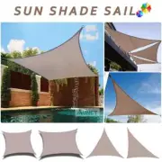 Sun Shade Sail Square Rectangle Garden Terrace Shade Camp Yard Awning