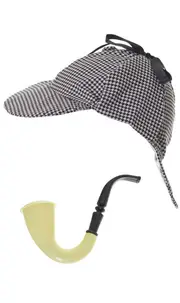 Novelty Sherlock Detective Costume Accessory Kit