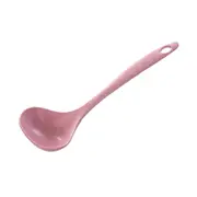 10Pcs Large Long Spoon Tableware Wheat Straw Rice Ladle Handle Soup Spoon