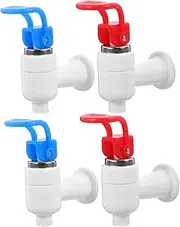 Parliky 4pcs Manual Drinking Fountain Water Hand Press Tap for Water Dispenser