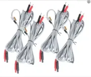 110" Lead Wires for InTENSity & Richmar TheraTouch EX4/CX4/CX2 Professional 4-pk