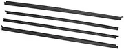 Jodriva Window Door Seals 4PCS Car Window Glass Window Seal Moulding Trim, for Nissan, for Hardbody, for Navara D21 1986-1997 Door Belt Weatherstrip Outer Inner Car Door Weather Strip