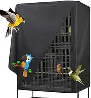 Cubierta Para Jaula De Pájaros - Waterproof Protector Para Casa De Loros | Cubierta Decorativa Con Estampado De Loro Para Sombra Protección Contra Viento Agua Y Luz Para Pericos Gatos Animales Pequeñ