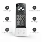 Contec SP80B Handheld Rechargeable Bluetooth Spirometer Lung Monitor