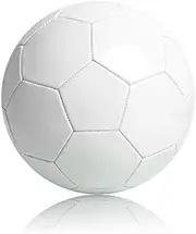 Plain White Unbranded Football Ball - Unprinted Size 5 - For Signatures, Promos, Signing, TV, Projects, Art & More!