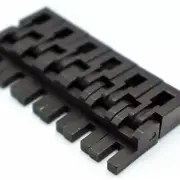 Floyd Rose FRS2BSSSBP Special Series Bridge Saddles, Set of 6, Satin Black